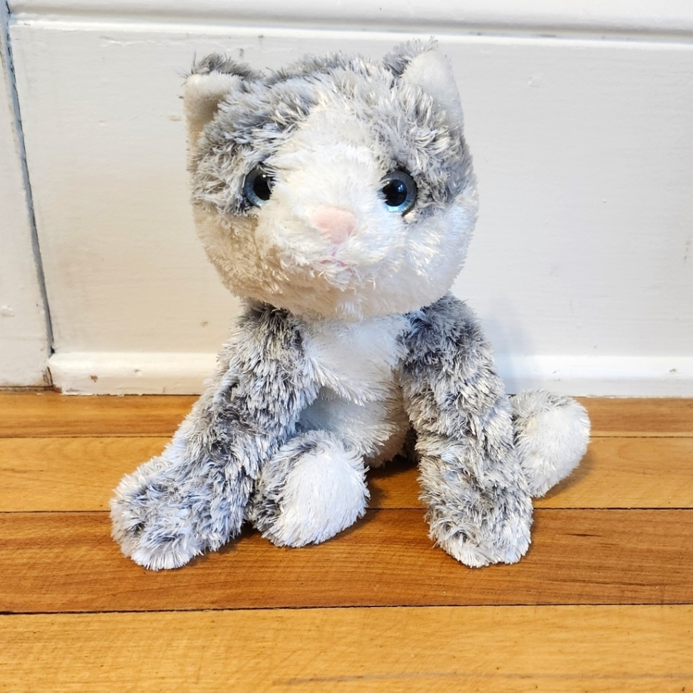 Aurora vintage Plush Stuffed Animals Grey tabby cat